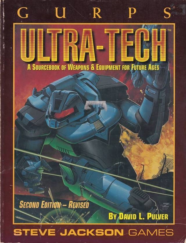 GURPS 3rd - Classic - Ultra-Tech Second Edition (B Grade) (Genbrug)